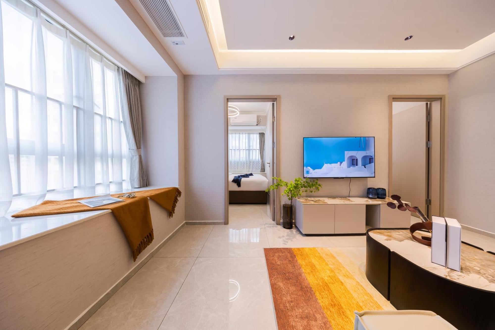 XI Ke Executive Apartment - Shenzhen Futian Exhibition Center מראה חיצוני תמונה