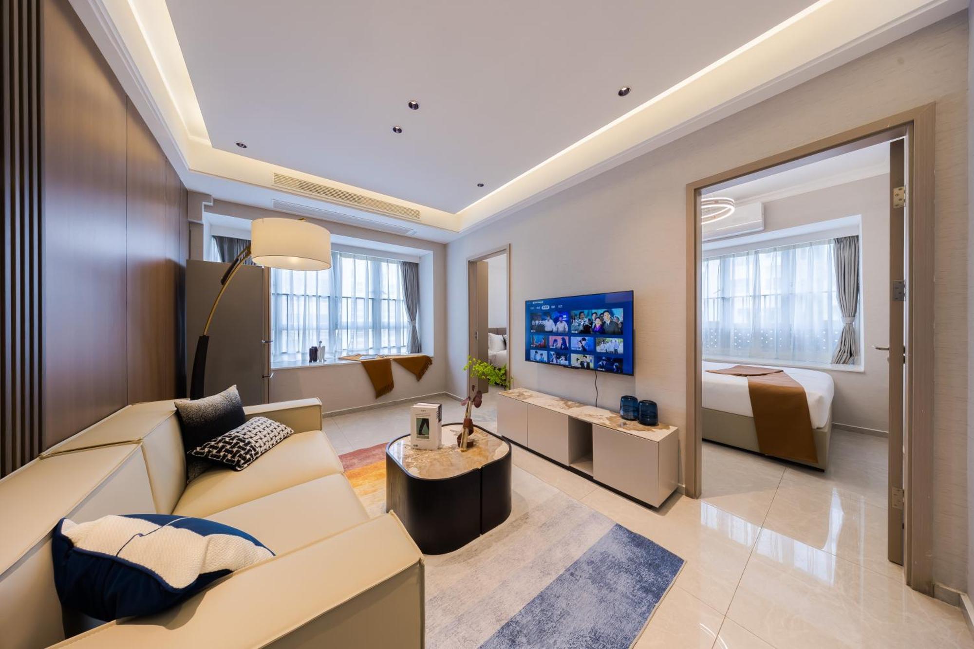 XI Ke Executive Apartment - Shenzhen Futian Exhibition Center מראה חיצוני תמונה