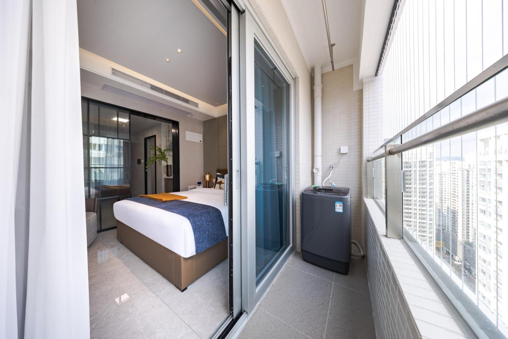 XI Ke Executive Apartment - Shenzhen Futian Exhibition Center מראה חיצוני תמונה