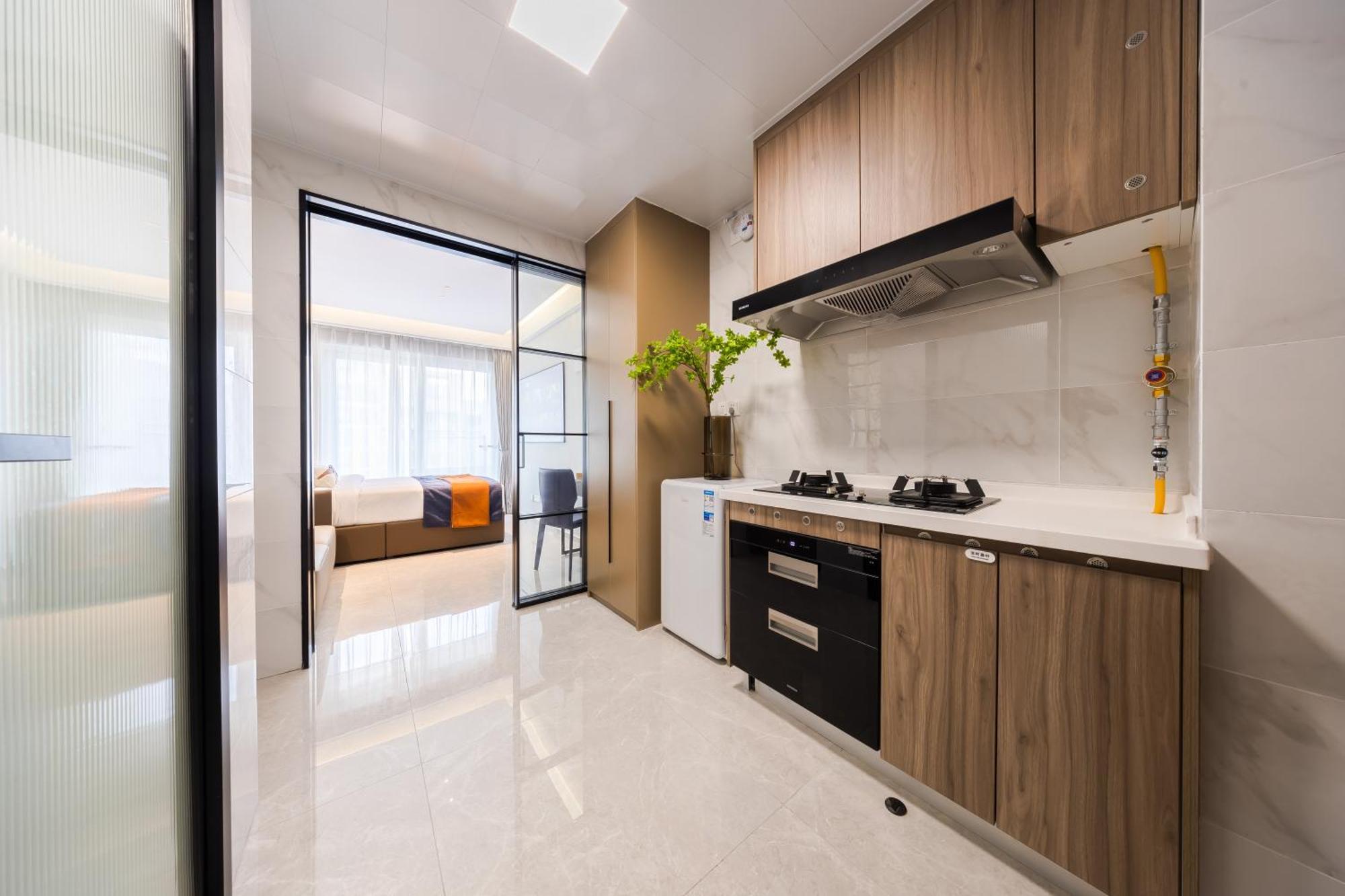 XI Ke Executive Apartment - Shenzhen Futian Exhibition Center מראה חיצוני תמונה