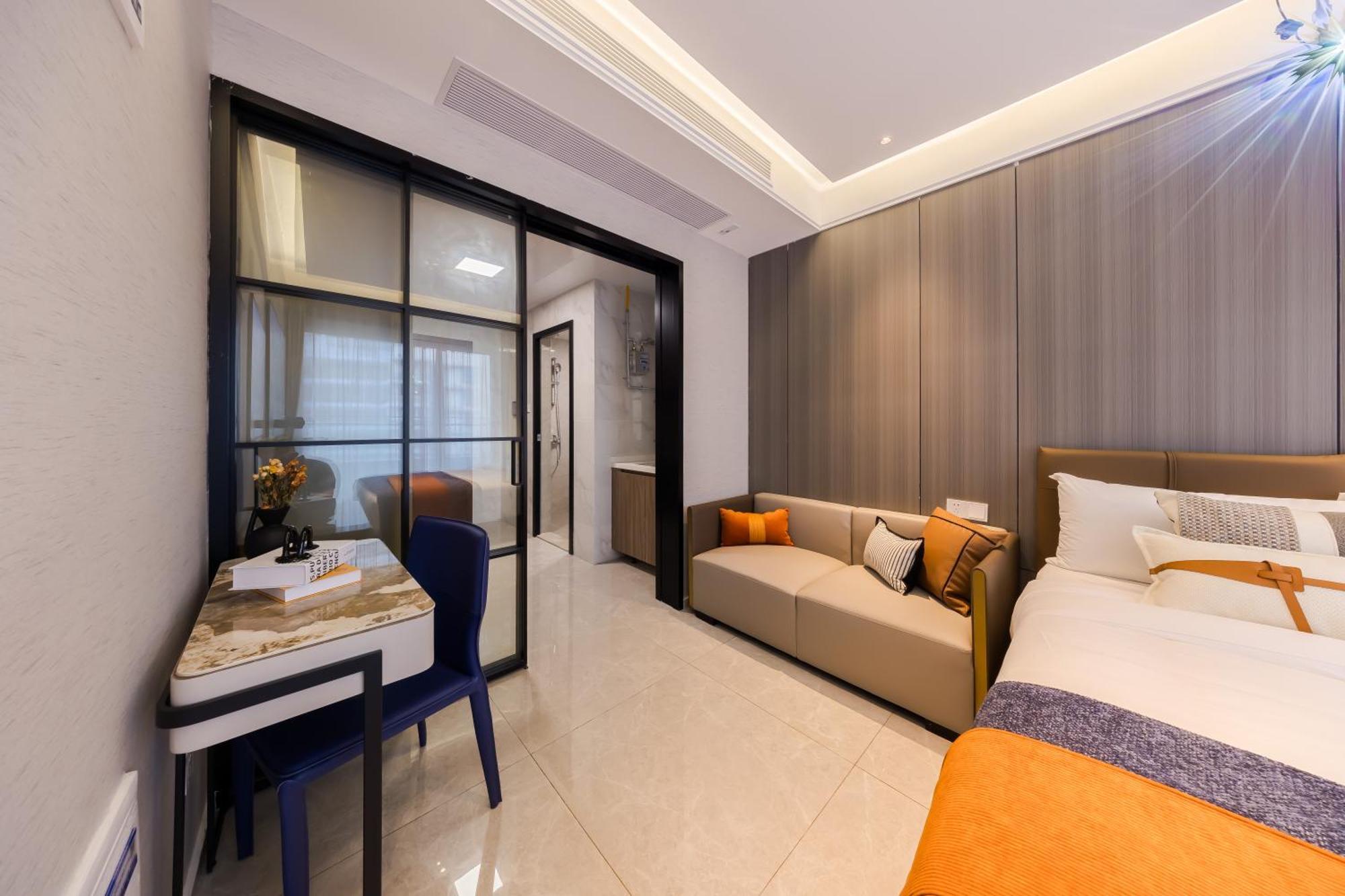 XI Ke Executive Apartment - Shenzhen Futian Exhibition Center מראה חיצוני תמונה