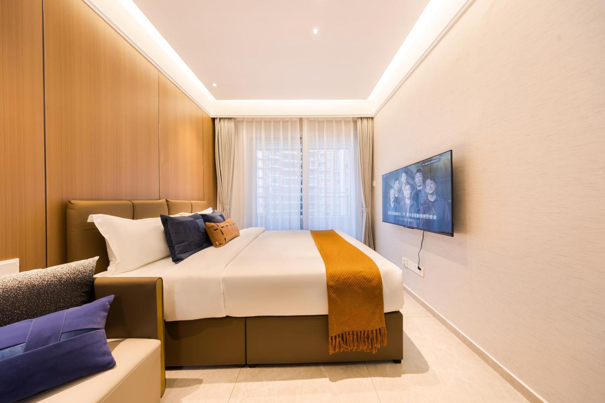 XI Ke Executive Apartment - Shenzhen Futian Exhibition Center מראה חיצוני תמונה