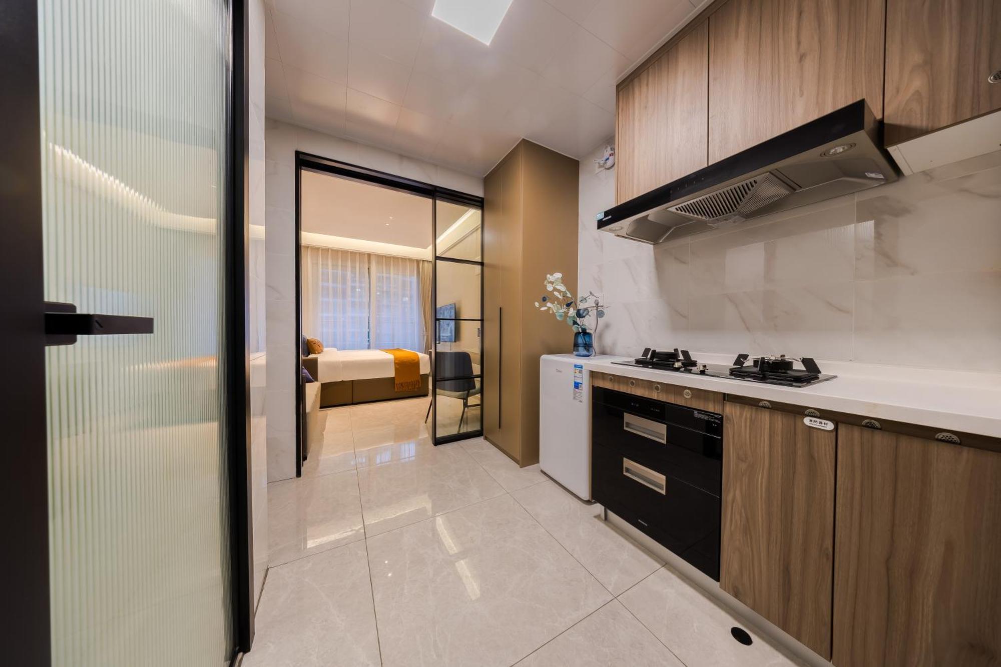XI Ke Executive Apartment - Shenzhen Futian Exhibition Center מראה חיצוני תמונה