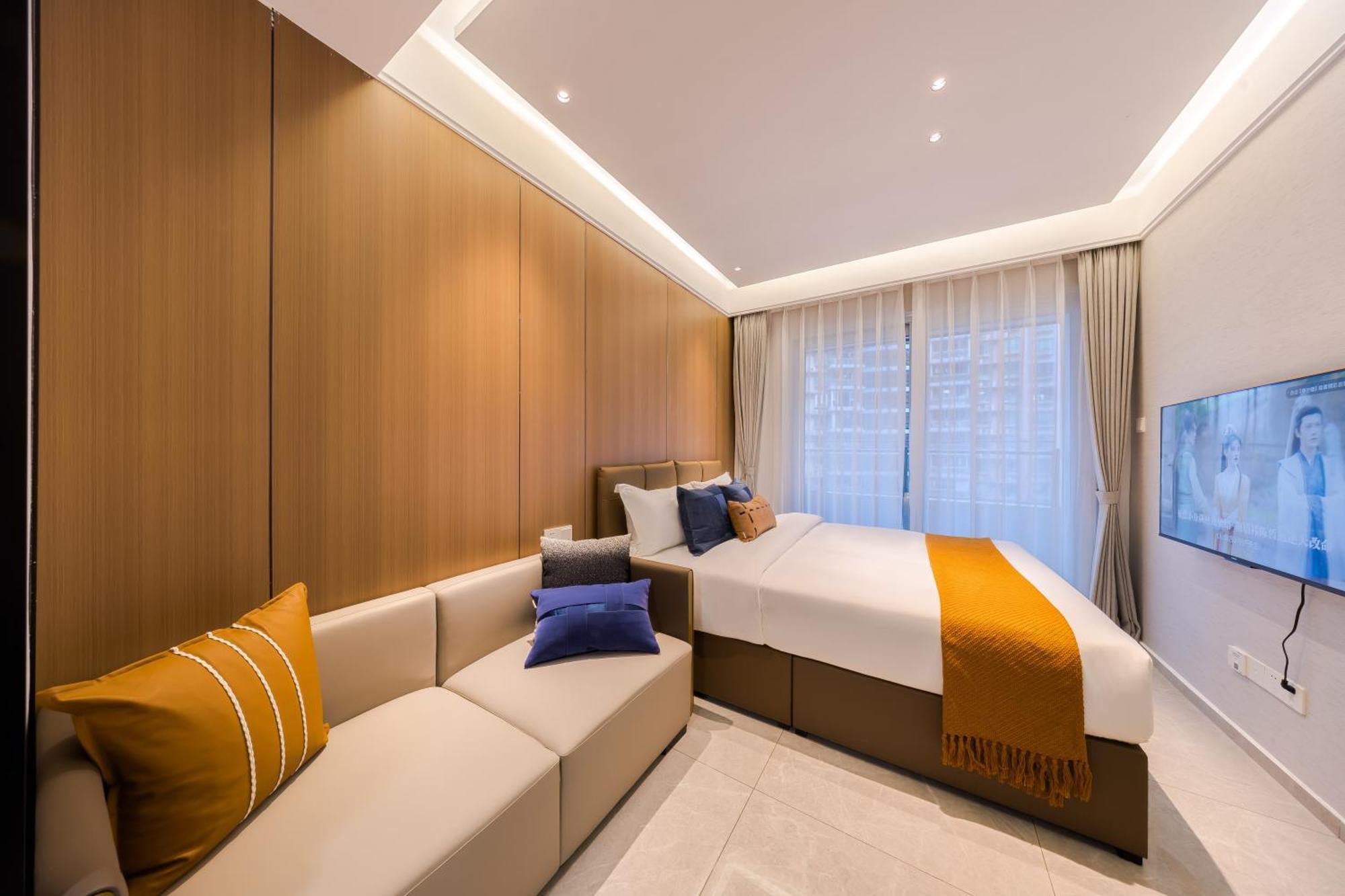 XI Ke Executive Apartment - Shenzhen Futian Exhibition Center מראה חיצוני תמונה